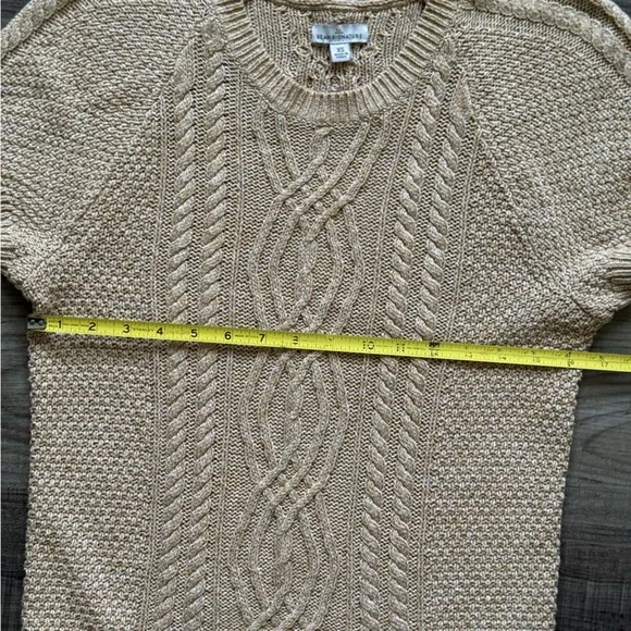 L.L. Bean Signature Sweater Size XS Yellow - Picture 5 of 9